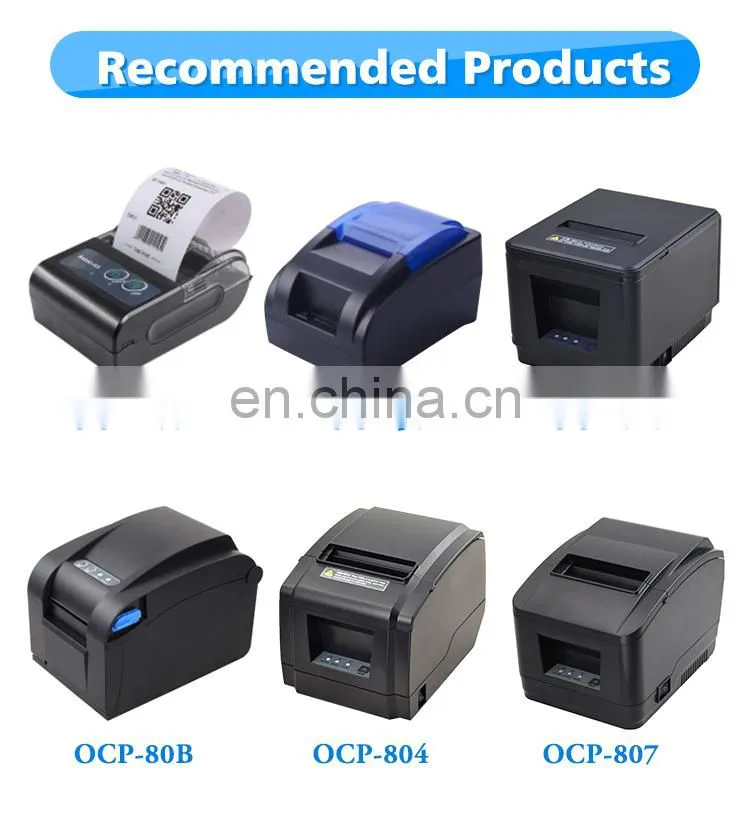 58mm POS Thermal Printer Receipt Machine USB port for Supermarket Restaurant