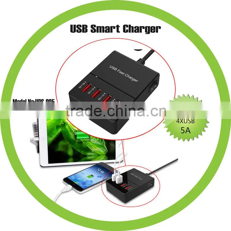 manufacturing 4 usb ports small portable hideaway surface outlet