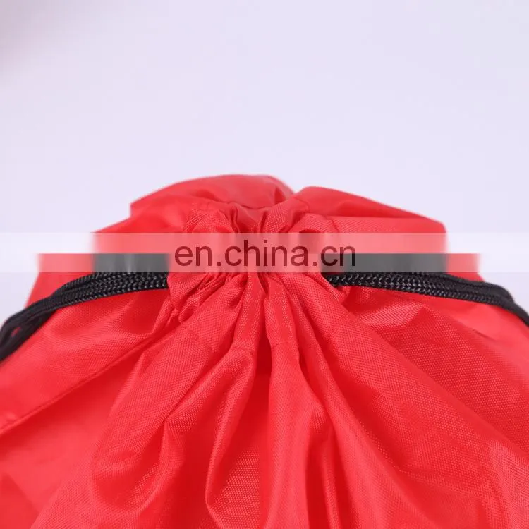 Drawstring Bag Non Woven Backpack Custom Printed Eco Friendly for Kids
