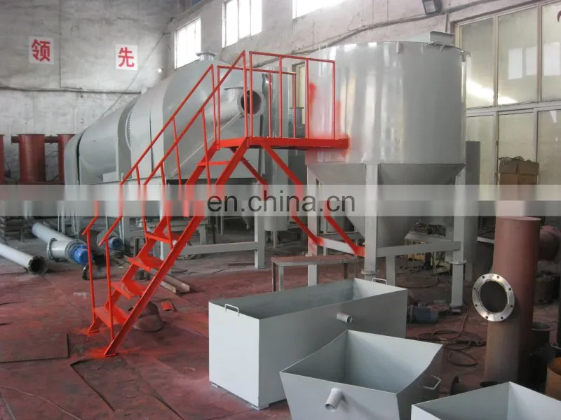 Sale Horizontal Rotary Smokeless Wood Sawdust Biomass Charcoal Coal Air Flow Continuous Carbonization Furnace