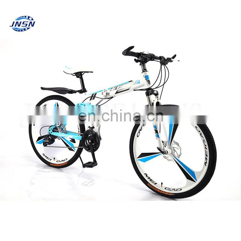 Factory direct sales of high quality folding mountain bike bicycle 20/24/26 inch variable speed dual disc brake adult bicycle