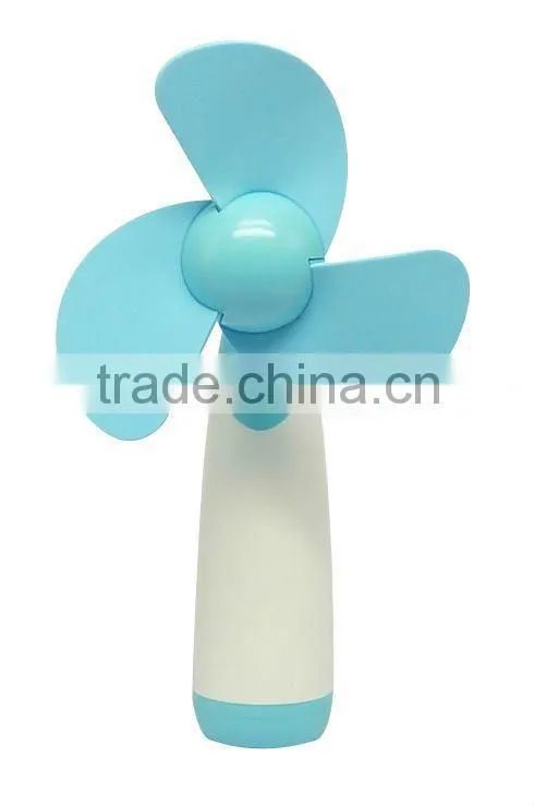 hot new products for 2016 Battery Power Source and Plastic Material mini usb fan