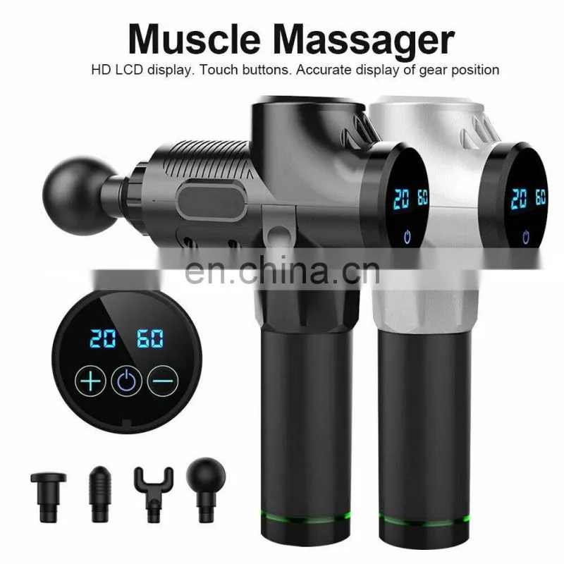 Massage Gun Percussion Massager Muscle Vibrating Relaxing fascia gun