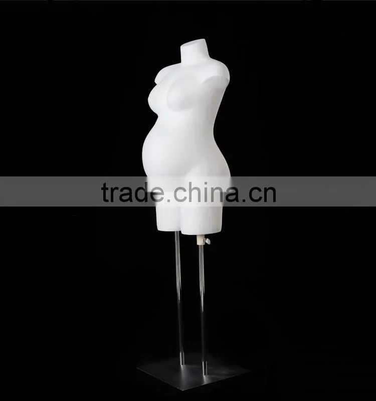 female pregnant torso mannequin