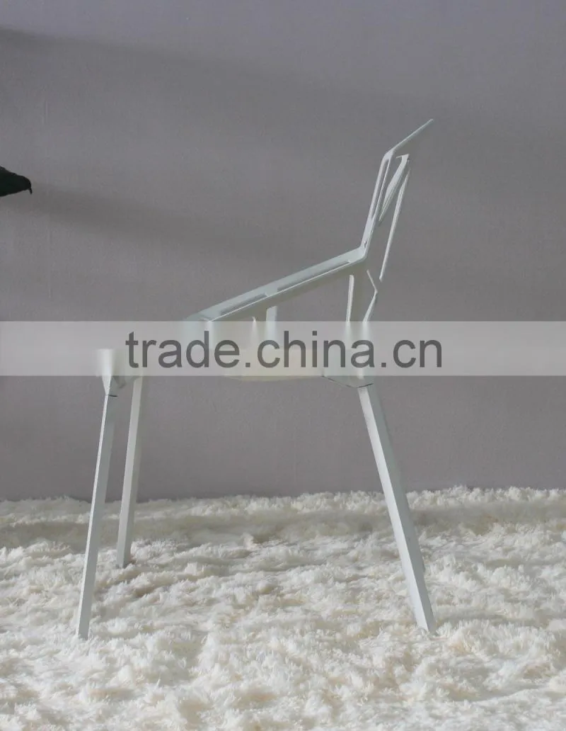 Konstantin Grcic chair one aluminum metal restaurant chair