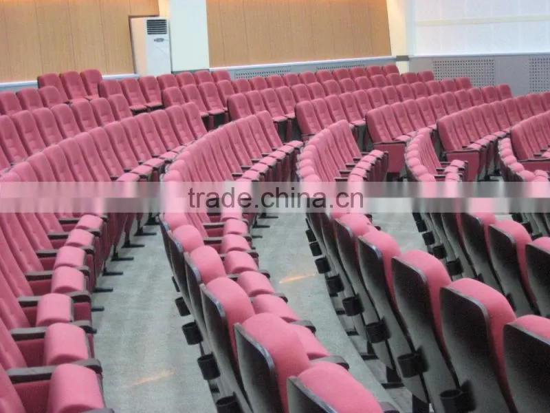 wooden auditorium seat