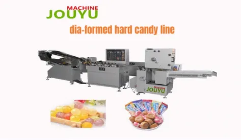 High Productivity Die-Formed Hard Candy Production Line