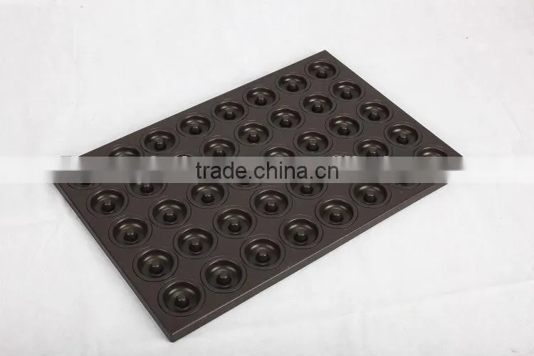 600g teflon coating food grade baguette tray 4-straps bread baking dishes&pans aluminium loaf pan