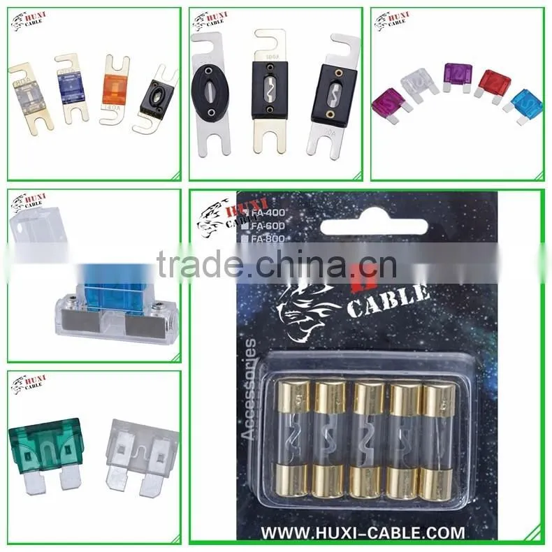 HUXI AGU Fuse Holder With Fuse, Low Voltage Hot sale AGU Fuse Holder