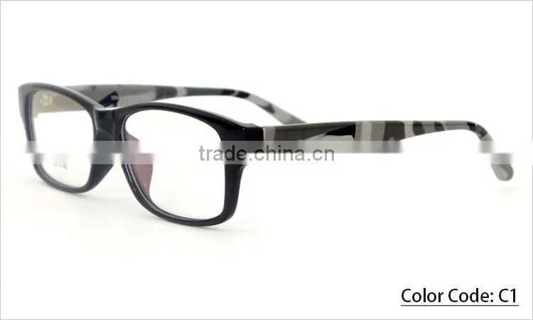bright color mens glasses frame for men with demo lenes