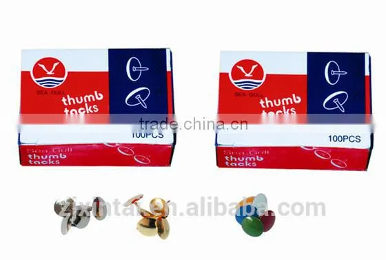 Office Use:Assorted Colored Drawing Pins With High Quality