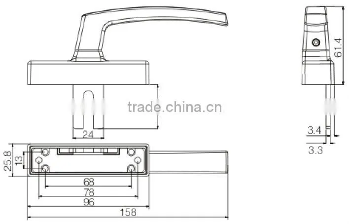 window handle JW9003B