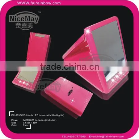 Cosmetic Folding Portable Compact Pocket Mirror