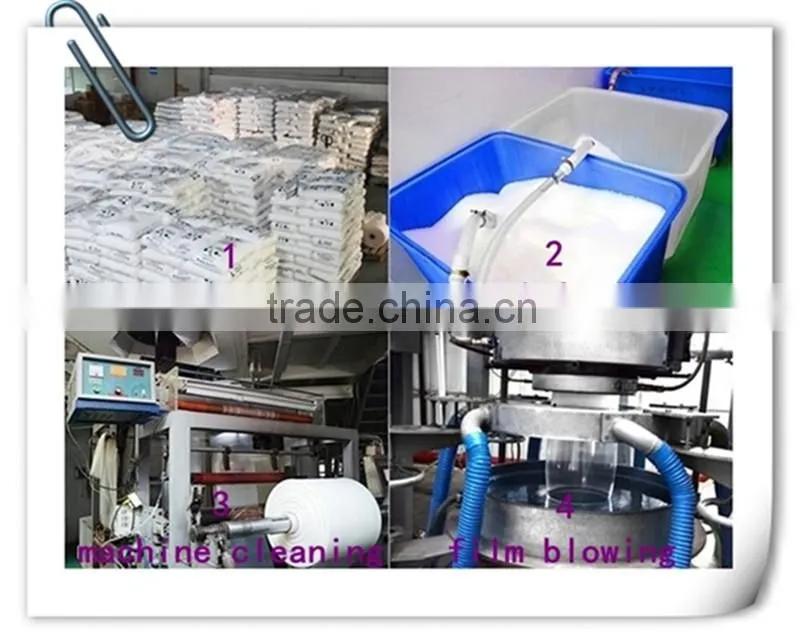 Environmental anti-blast vacuum bags packaging for washing powder