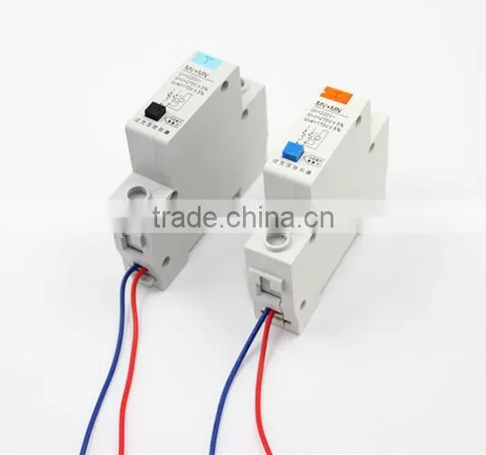 MV+MN automatic reset remote circuit breaker auxiliary switch
