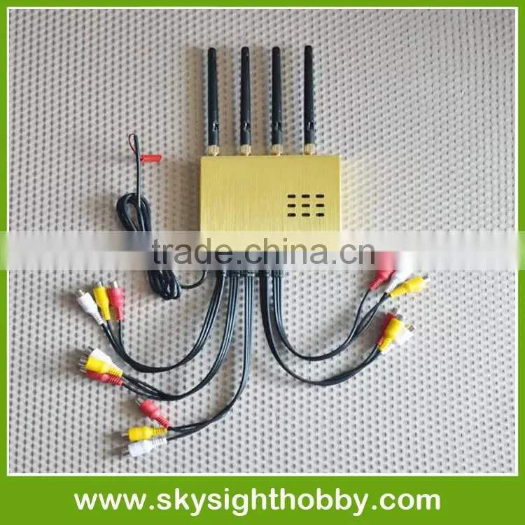 D58-4 FPV 5.8G 4CH Audio Video 5.8GHz Diversity Receiver 5.8ghz wireless video transmitter receiver