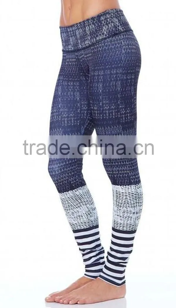 sublimation custom high quality patterned custom made leggings spandex&New arrival digital print leggings