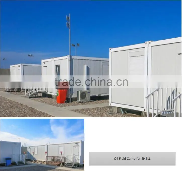 Container house pu sandwich panel prefab houses