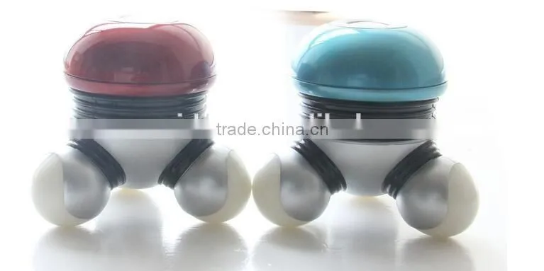 Battery powered portable USB Electric mini massager / body massager with LED