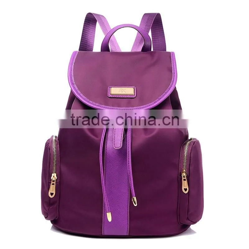 2016 fashion korean casual drawstring backpack