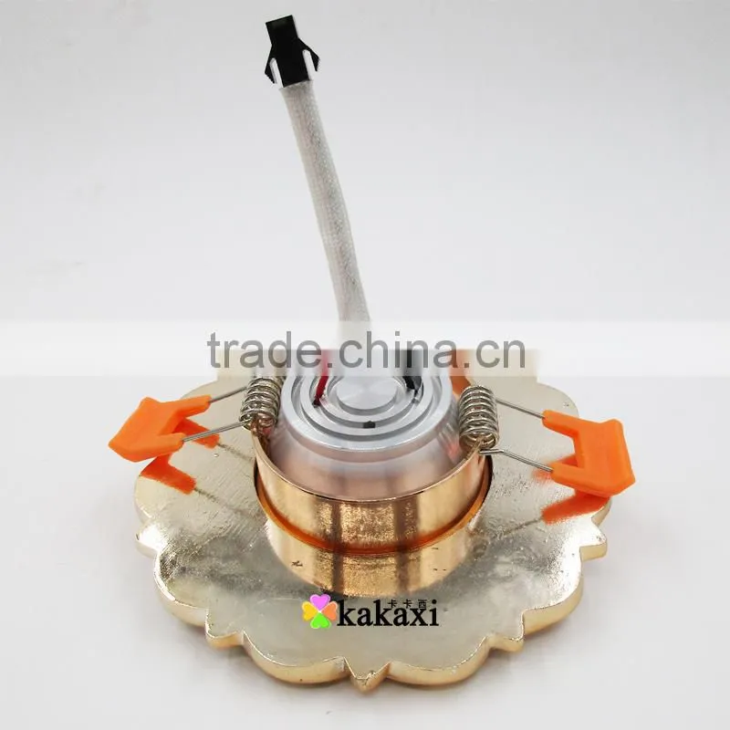 European LED Ceiling Light COB 3W 5w Resin + Aluminum LED Downlight Spotlight