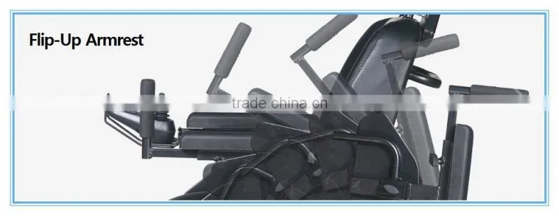 heavy duty power wheelchair with CE approval for disabled man trip