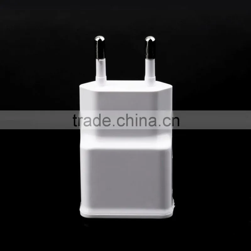 EU Plug Wall Charger + USB Data Cable for SamSung Galaxy Note2 II N7100 S4 S3 Wholesale