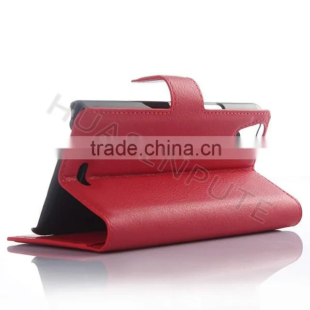 Nice Wallet Magetic Leather Holster Phone Cover for Wiko Rainbow Up 4G
