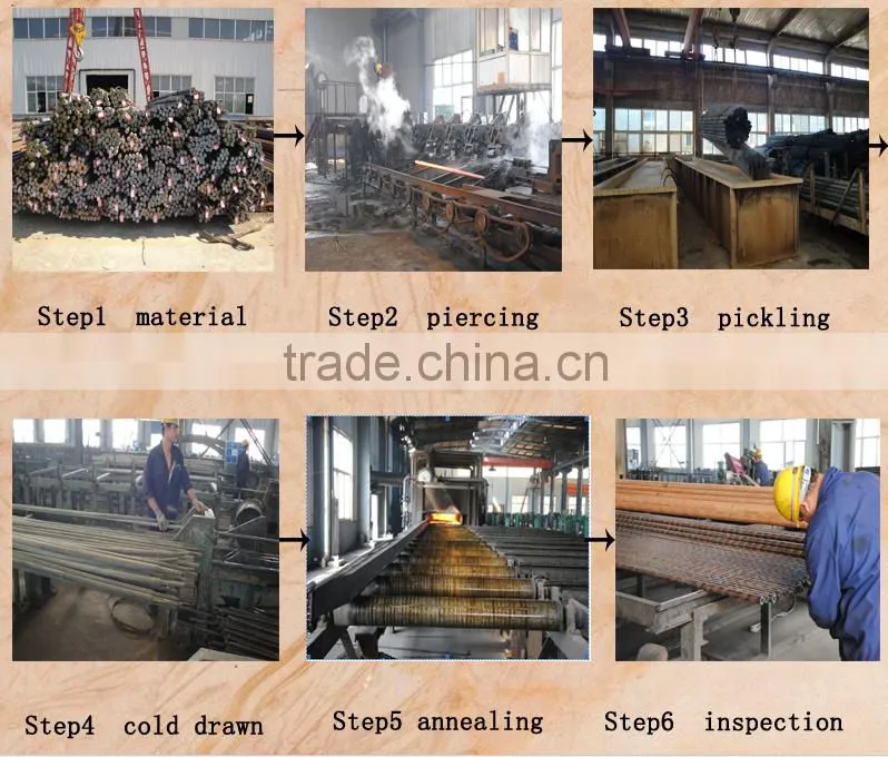 Round and special shape seamless steel pipe/tube for building material
