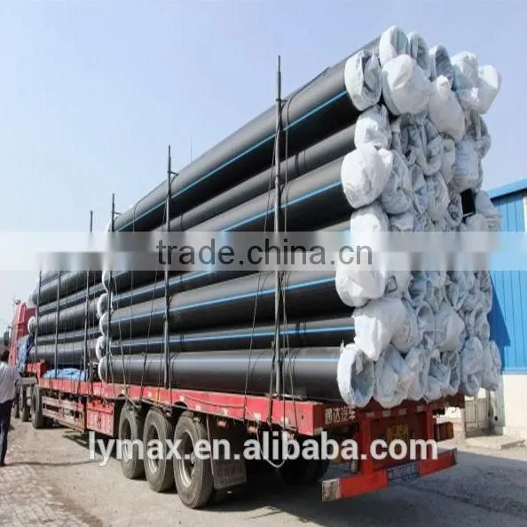 DN500mm pe water supply pipe hdpe pipe fitting for water