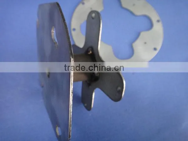 white powder coating stamping for fix plate