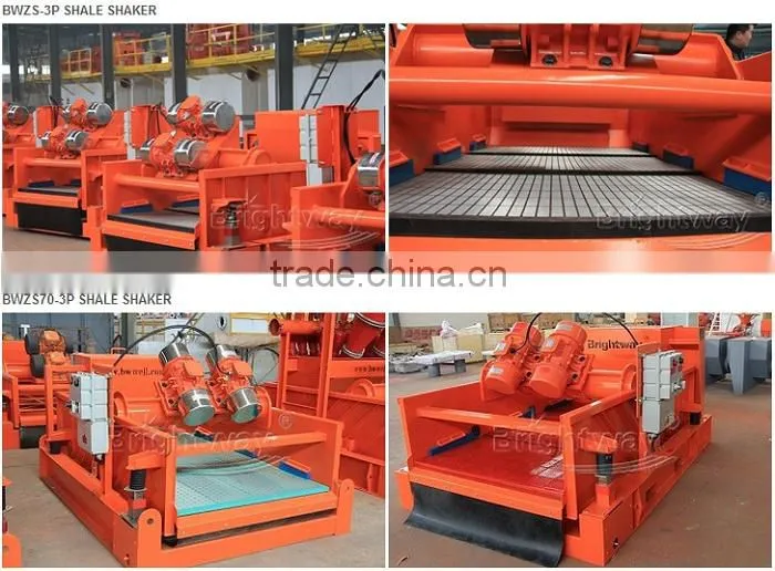 BWZS-4P Oil Drilling Fluids Shale Shaker