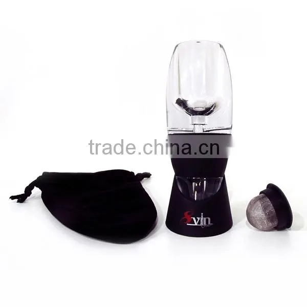FDA charming mini portable magic decanter red wine aerator NT-TP722-1