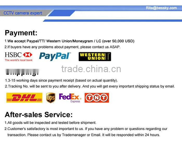 420/480/600/700/800/1000TV Lines Plastic IR Dome cctv camera china