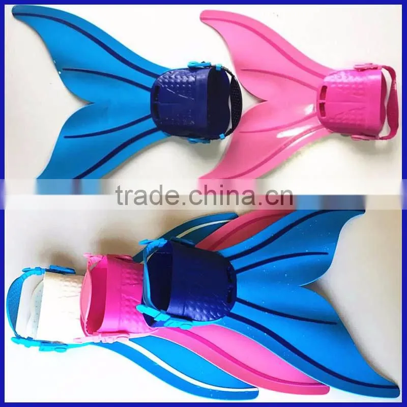 New arrival children style rubber swimming fins, diving mono fins with customized service