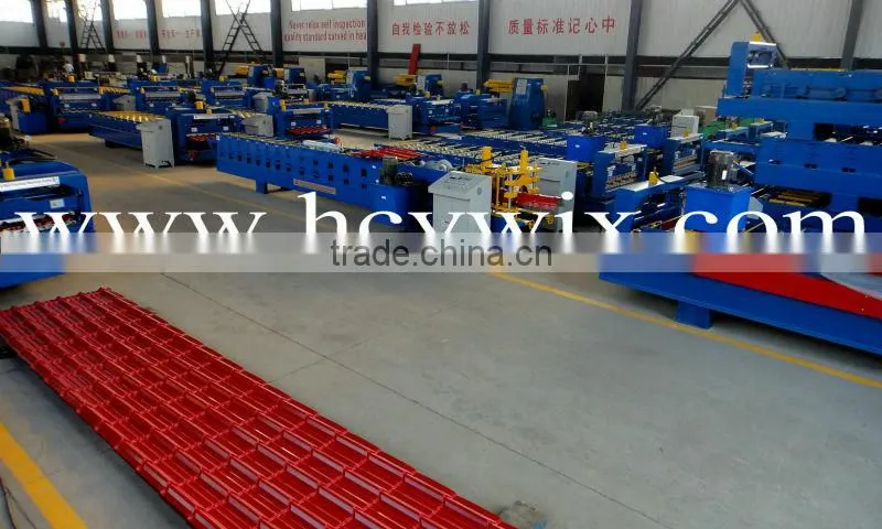 Auto steel downspout pipe roll forming machine