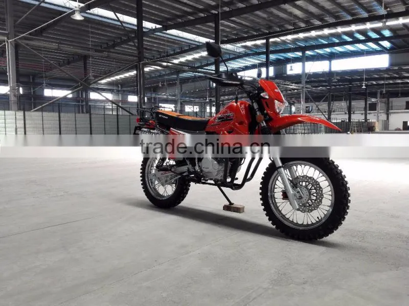 Chongqing loncin engine bike,NEW 2016 orange 200CC dirty bike.150cc off road bike.