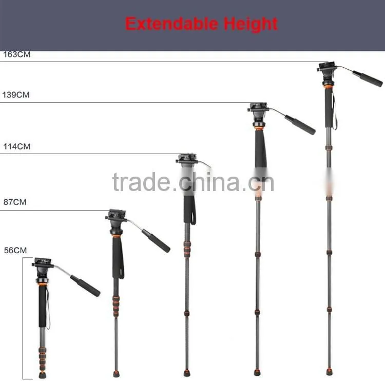 BILDPRO New Products Camera Stand Monopod Carbon Fiber Light Stand