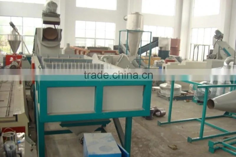 CE/SGS approved 300KG waste plastic film recycling line