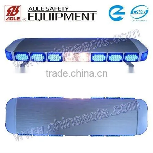 police emergency led lightbar ambulance warning light amber/blue/red
