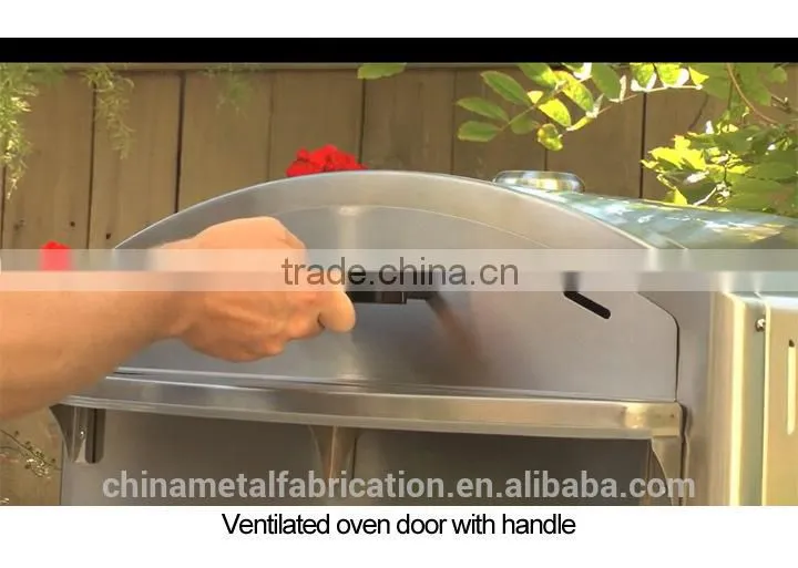 Bricks for Italian Pizza Oven with Temperature Gauge
