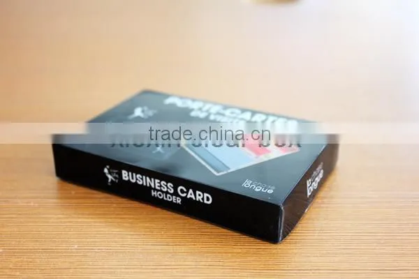 2014 new pvc tian de box for business card