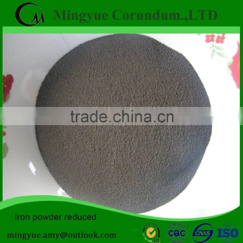 chinese manufacturer supply pure iron powder , reduced iron powder