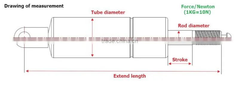 Factory competitive price steel adjust massage bed gas lift