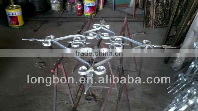 modern welded wrought iron casting for parts
