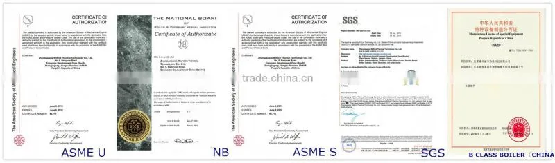 CE high safety biomass steam boiler