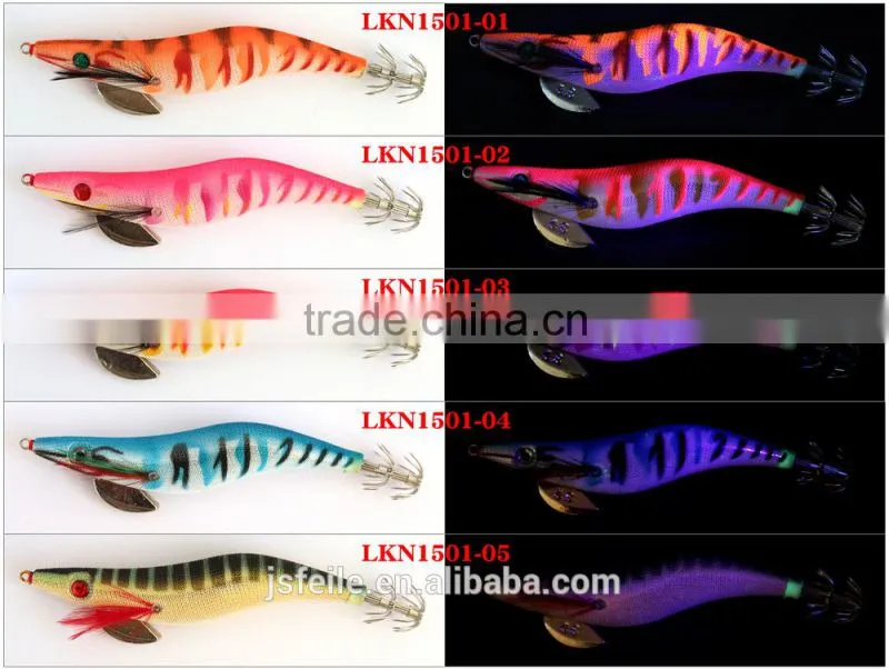 Transparent body purple back 3.0 squid jig
