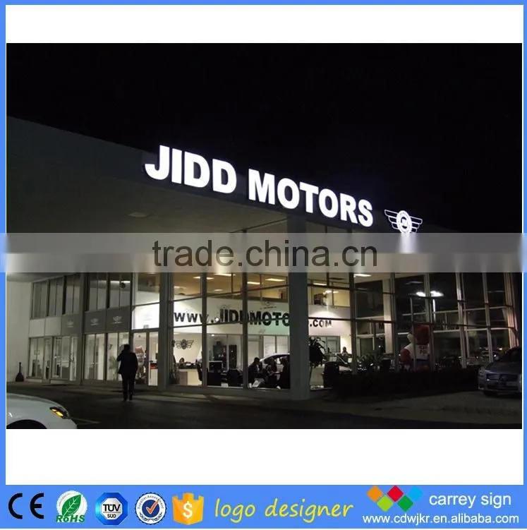 Custom frontlit LED letters, Frontlit Led channel letter Sign