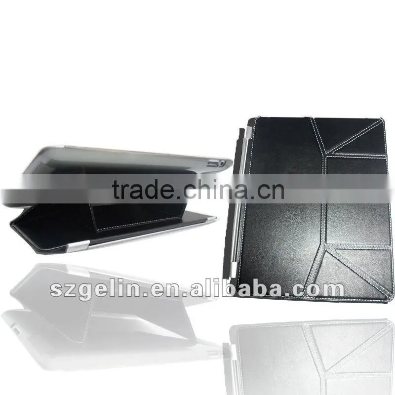 The newest leather cover smart case for ipad air