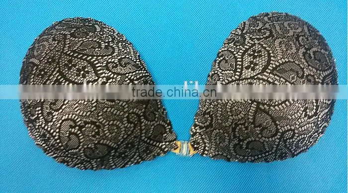 Plus Size Bra Lingerie sexy ladies black Sponge Bra For Big Breast Women